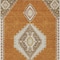 Homeroots 10' X 14' Copper Brown And Ivory Oriental Washable Indoor Outdoor Area Rug 598399 - alternate 4