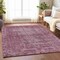 Homeroots 5' X 8' Merlot Oriental Washable Indoor Outdoor Area Rug 607549 - alternate 3