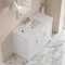 James Martin Vanities Bellshire 48" Sgl Vanity, Bright Wht, 3 CM Et. Jasmine Pearl Silestone Top, FreePower Wireless Charger 660-V48-BW-FEJP - alternate 4