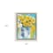 Homeroots Sunshine Yellow Silver Framed Print Wall Art 525965 - alternate 3