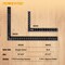 Powertec Carpenter Square Set, 16"x24" Framing Square & 8"x12" Square Ruler 80038 - alternate 3