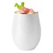Smarty Had A Party 12 oz White with Gold Elegant Stemless Plastic Wine Glasses 64 Glasses, 64PK 3712-WHG-CASE - alternate 4