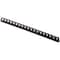 Fellowes SPINES, COMBND, 1/2in, BK, 100CT, 12PK 52326 - alternate 1