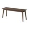 Alaterre Furniture Calais Dining Mid Century Modern 46" Solid Wood Dining Bench Entryway Bench w/ Minimalist Design ANCA0310 - alternate 1
