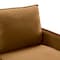 Homeroots Ginger Contemporary Velvet Sofa with Side Pockets 473444 - alternate 3