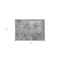 Homeroots 2' X 3' Mocha and Blue Abstract Washable Non Skid Indoor Outdoor Area Rug 564242 - alternate 4