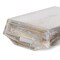 Homeroots White Rustic Finish Wood Serving Tray With Handles 379870 - alternate 2