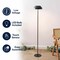 Jonathan Y Laurel 59" Contemporary Minimalist Mushroom Metal Adjustable Height Rechargeable Cordless Integrated JYL7165B - alternate 5
