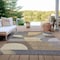 Homeroots 10' X 14' Brown Taupe And Wheat Geometric Washable Indoor Outdoor Area Rug 616723 - alternate 5