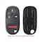 Aks Keys New Replacement Remote Keyless Fob Case Shell 4B for Honda FCC# OUCG8D-344H-A RS-HONDA-22 - alternate 1