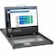 Tripp Lite series 1U Rack-Mount Console with 19" LCD, DVI or VGA B021-000-19-HD - alternate 1