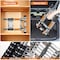 Wrightmaster 20 ft. Reach Aluminum Multi-Position Ladder with Wheels  &  2 Balance Bars, 330 lbs. Load Capacity ZROEPAM-250P - alternate 3