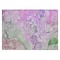 Homeroots 2' X 3' Purple Abstract Washable Non Skid Indoor Outdoor Area Rug 559186 - alternate 4