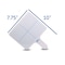 Flipside Rectangular Graph Double Sided Dry Erase Answer Paddle + Colored Markers + Erasers - Class Pack  12 19125 - alternate 5