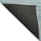 Homeroots 9' X 12' Aqua And Ivory Striped Washable Indoor Outdoor Area Rug 631477 - alternate 5