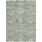 Homeroots 9' X 12' Sage And Gold Medallion Washable Indoor Outdoor Area Rug 616578 - alternate 4