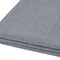 Homeroots Slate Gray Linen Twin Flat Sheet 520747 - alternate 2