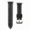 Elegani Band Compatible with Apple Watch 40mm, Black/White, Silver, Black, Yellow Gold, Rose Gold Buckle LSCHPAM-BW-40 - alternate 1