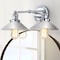 Jonathan Y July 17.5" 2-Light Industrial Farmhouse Metal Vanity Light, Chrome JYL7424A - alternate 4