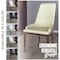 Leisuremod Viva Collection Modern Wooden Dining Chair in Taupe, 4PK VC24TP4 - alternate 6