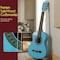 Pyle 30-Inch Beginner Acoustic Guitar Kit, 6-String Classical Style Travel Guitar for Kids & Adults PGAKT30LBL - alternate 2