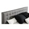Homeroots Gray Tufted Faux Leather Upholstered King Sleigh Bed 283520 - alternate 4