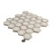 Apollo Tile 11x12 Wooden Gray, Eastern White Marble Polished Floor and Wall Mosaic Tile 4.19 sqft/case, 5PK APLKB88G01A - alternate 3