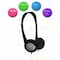 Maxell Volume Limiting Wired Kids Headphone w/In-Line Mic, 4 ft Cord, Colored Earcaps 195004 - alternate 3