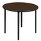 Regency Round Kee Large Breakroom Table, 48 in W, 48 in L, Neo Walnut TBF48RNDNWBK - alternate 1