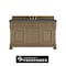 James Martin Vanities Brookfield 60 in. Single Vanity, Pecan w/ 3 CM Parisien Bleu Silestone Top 547-V60S-PCN-FPBL - alternate 1