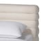 Baxton Studio Alfie Boucle Floating Bed with Channel Tufted Headboard, King 262-14357-ZORO - alternate 4