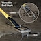 Klein Tools 100-Foot Open Reel Tape Measure with Single Hook and Carabiner 94100RT - alternate 2