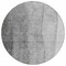 Homeroots 8' Gray Silver And Charcoal Round Ombre Washable Indoor Outdoor Area Rug 581806 - alternate 1