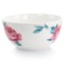 Martha Stewart 3 Piece Fine Ceramic Floral Bowl Set in White 128868.03 - alternate 3