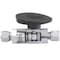 Hoke 7000 Series 3-Way Fixed Ends Ball Valves - 1/2in FNPT All Ports, 2000 PSI, -20 Deg. To 350 Deg. F 7092F8Y - alternate 1