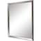 Homeroots 32" Silver Framed Accent Mirror 632806 - alternate 1