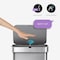 Simplehuman 58 Liter / 15 Gal. Rectangular Indoor Metal Can, Brushed, Voice & Motion Sensor, Stainless Steel ST2047 - alternate 4