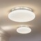 Z-Lite Soleil Brushed Nickel 1 Light Flush Mount 1025F12-BN-LED - alternate 3