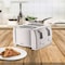 Brentwood Industries 4 Slice Cool Touch Toaster in White TS-265 - alternate 2