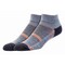 Railroad Sock Mens Outdoor Quarter Socks, Wool/Nylon/Spandex, Grey/Orange, 6-12 M, 2 PK OD211QUO - alternate 2