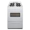 Premier Gas Range, Battery Ignition, 4 Sealed Burners, 24 inW x 37.5 inH x 26 inD, 2.42 cu. ft. Oven, White 805775 - alternate 2