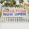 Signmission Drive Thru Now Open, 18 Inch x 48 Inch, Vinyl Banner B-30549 - alternate 3