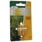 Landscapers Select Hose Adapter, 3/4 x 3/4 x 1/2 in, MHT x MIP x FIP, Brass, Brass, For: Garden Hose PMB-466LFBC - alternate 2