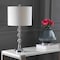 Jonathan Y Paul 26" Crystal/Metal LED Table Lamp, Clear/Chrome, 2PK JYL5041A-SET2 - alternate 4