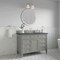 James Martin Vanities Brittany 48in Single Vanity, Urban Gray w/ 3 CM Parisien Bleu Silestone Top 650-V48-UGR-FPBL - alternate 3
