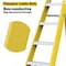 Wrightmaster 5.16 ft. Fiberglass Step Ladder, 9 ft. Reach with Top Cap and Non-Marring Feet, 300 lb. Capacity ZoroP464803 - alternate 3