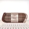 Homeroots Oak And Walnut Multi Tone Buffet With 3 Drawers 383918 - alternate 2