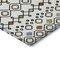 Homeroots 9' X 12' Ivory Red And Gray Geometric Washable Indoor Outdoor Area Rug 612188 - alternate 3