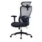 Homeroots Black Adjustable Height Swivel Rolling Executive Office Chair 712834 - alternate 1
