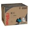 Wypall WypAll PowerClean X80 Heavy Duty Cloths (41041), Brag Box, Extended Use Towels, Blue 41041 - alternate 1